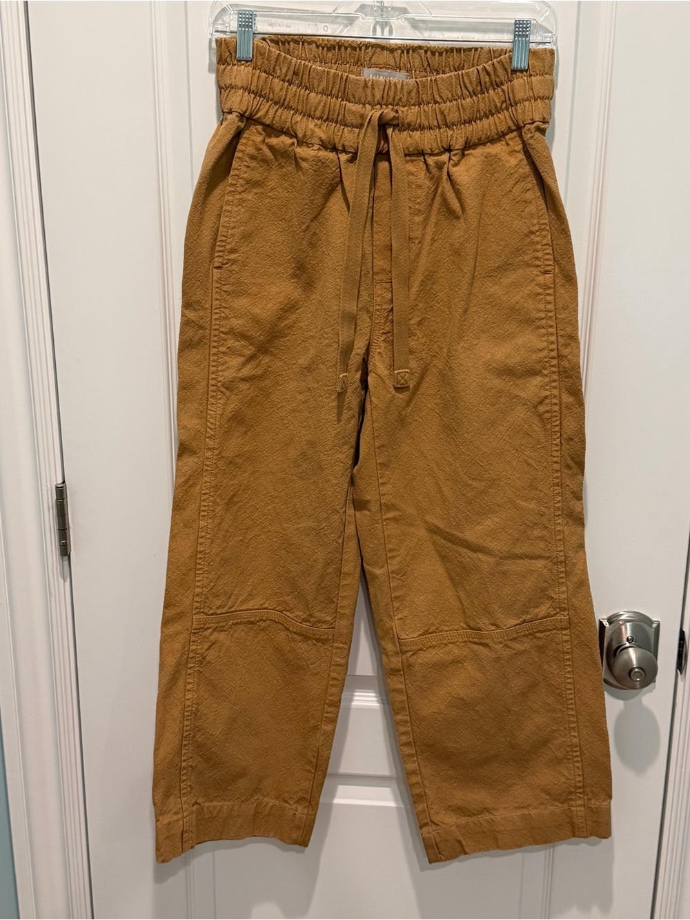 Everlane The Canvas Organic Cotton Pull-On Pant Women’s Size S Cappuccino Color